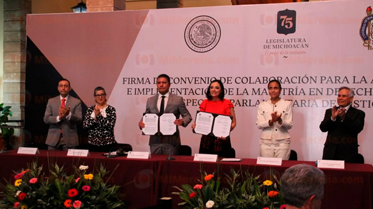 Congreso y UMSNH se unen para impulsar Maestría en Derecho