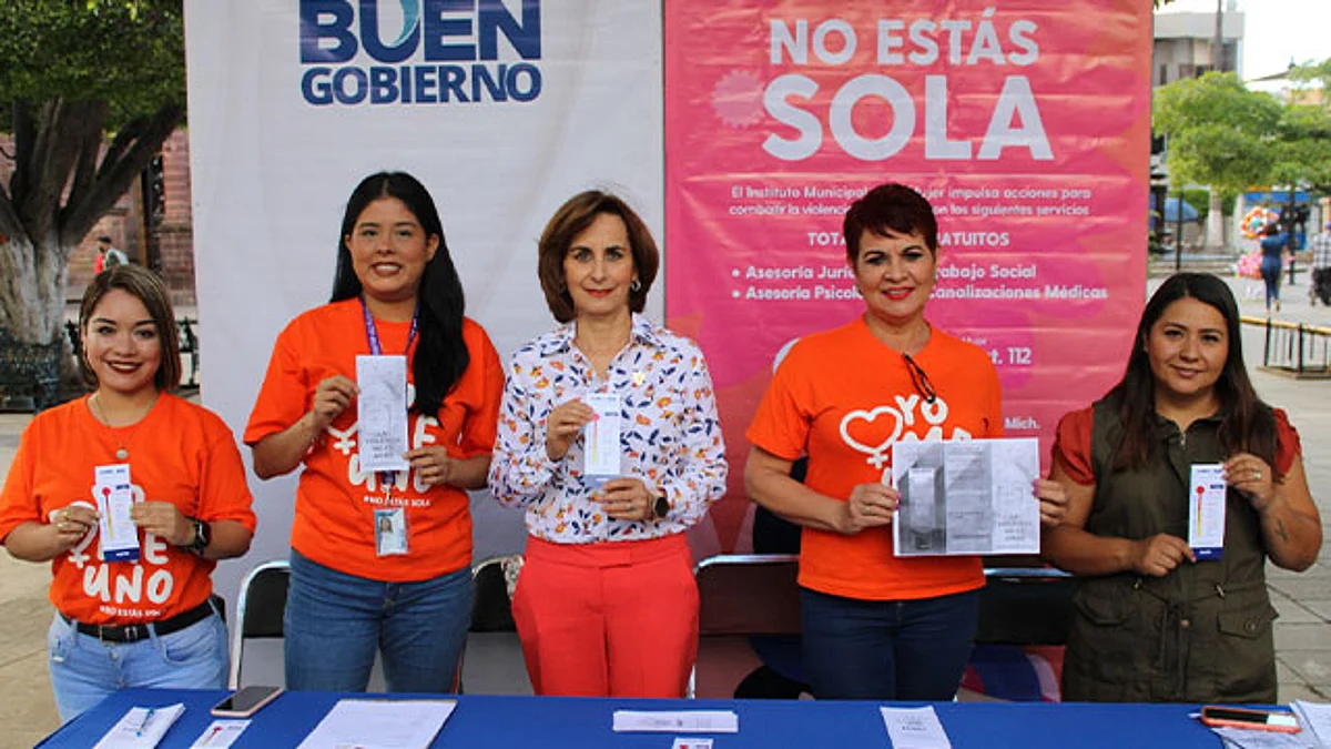 Dan continuidad a Día Naranja para proteger a población femenina