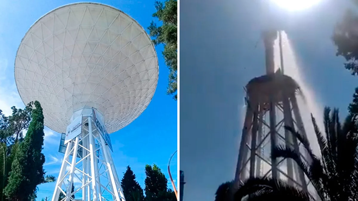 A días de inaugurado, colapsa tanque de agua en Texmelucan; hay dos fallecidos