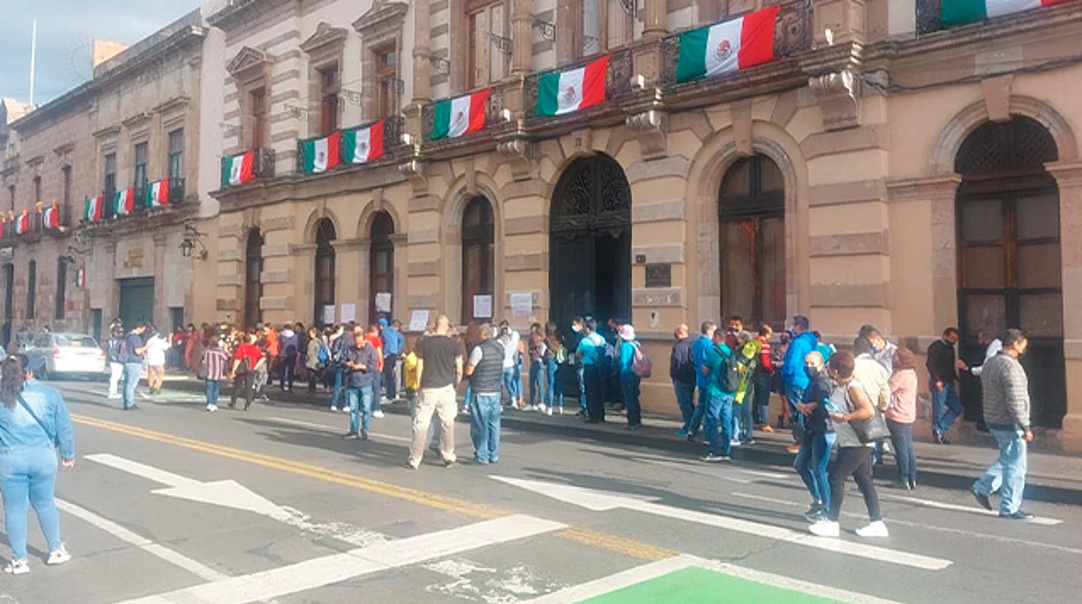 Este martes, manifestación masiva de la CNTE en el Congreso de Michoacán