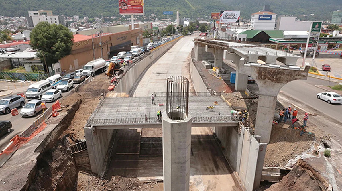 En una semana entregan otro tramo de puente elevado de salida a Mil Cumbres