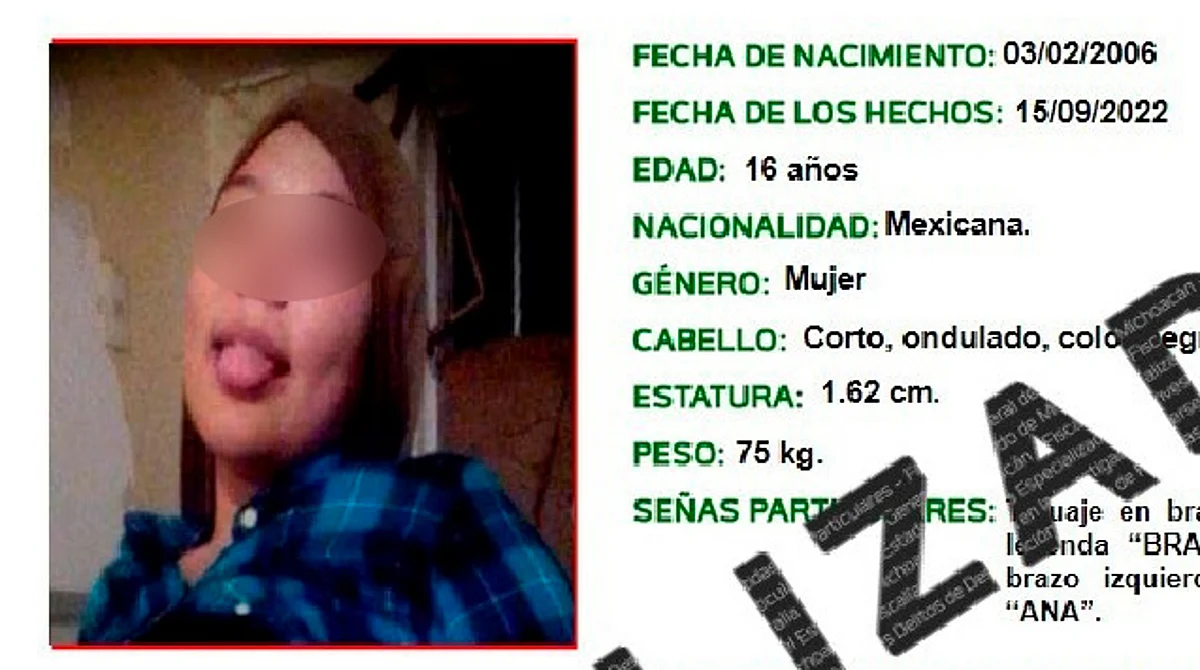 Adolescente reportada como desaparecida en Tarímbaro es hallada en Morelia