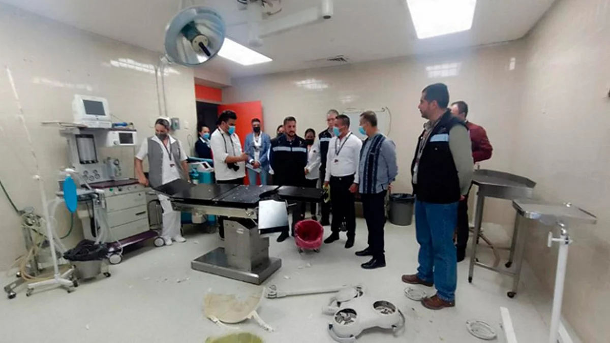 Tras sismos, valorarán reconstruir clínicas del ISSSTE en Apatzingán y Uruapan