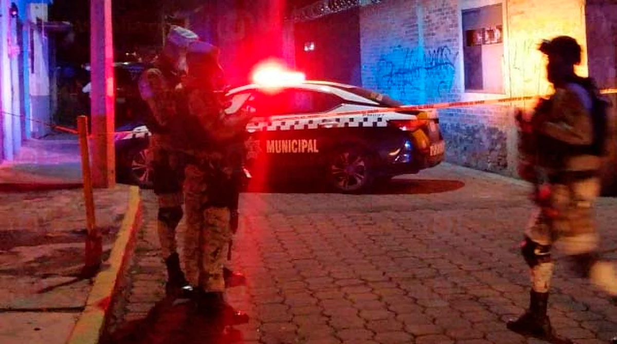 La víctima fue trasladada a un hospital