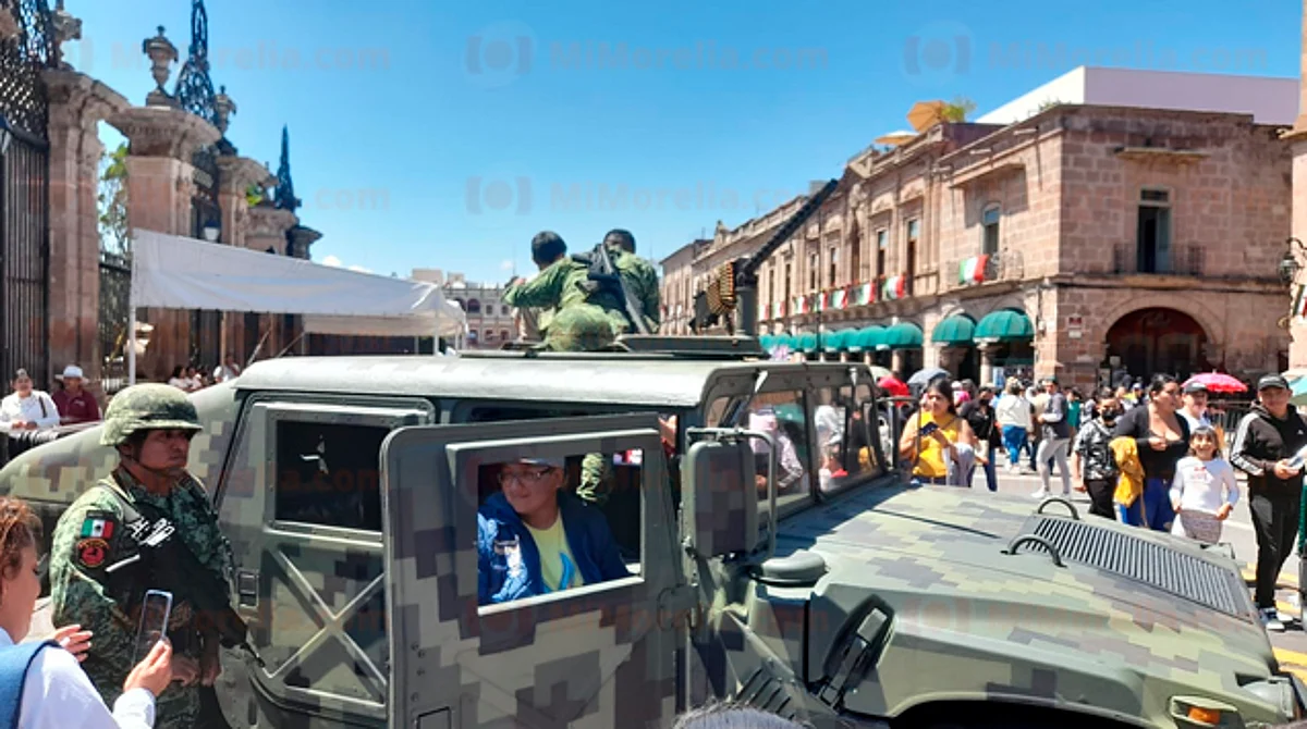 Posterior a este desfile aún en el centro de Morelia hay algunas actividades este viernes