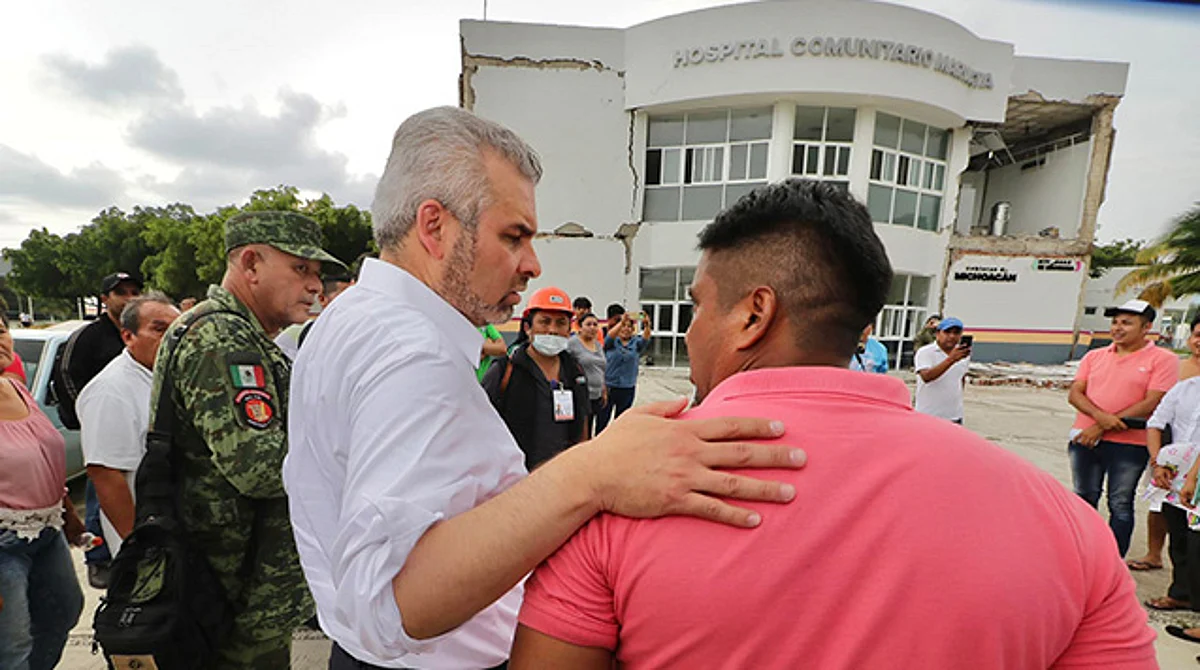 Llegará a Michoacán hospital móvil de la CDMX para reforzar atención tras sismo