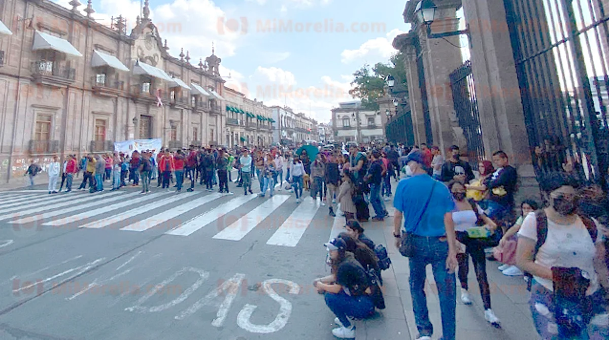 Plantón en Morelia se instalaría este jueves previo a Noche de Muertos
