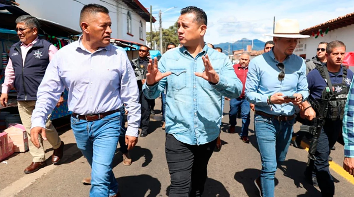 Secretario de Gobierno constata espacios para Noche de Muertos en Michoacán