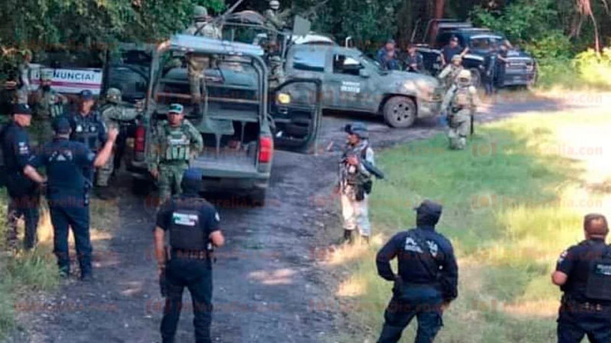 Se registra enfrentamiento entre delincuentes y Policía Municipal en Apatzingán