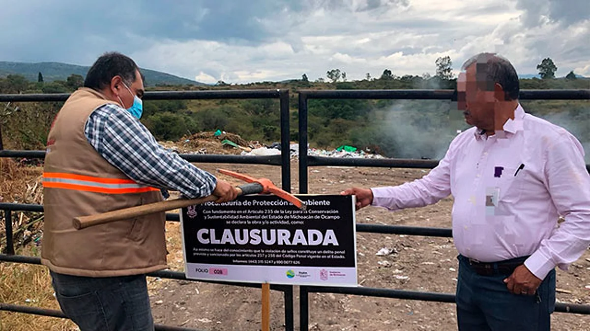 La finalidad es garantizar que todos los sitios de disposición final en el estado operen de acuerdo a la legislación ambiental