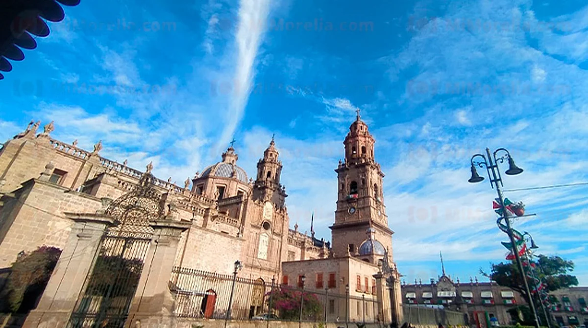 Cielo con intervalos nubosos, este miércoles en Morelia
