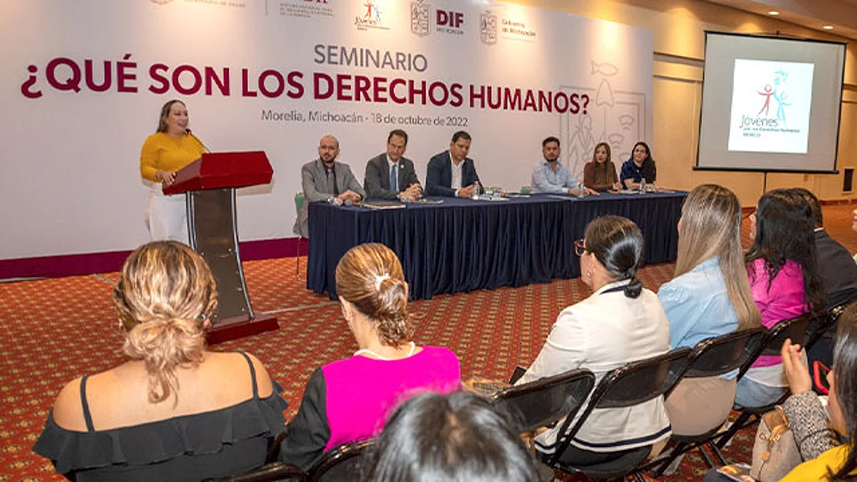 DIF Michoacán, sede del seminario ¿Qué son los Derechos Humanos?