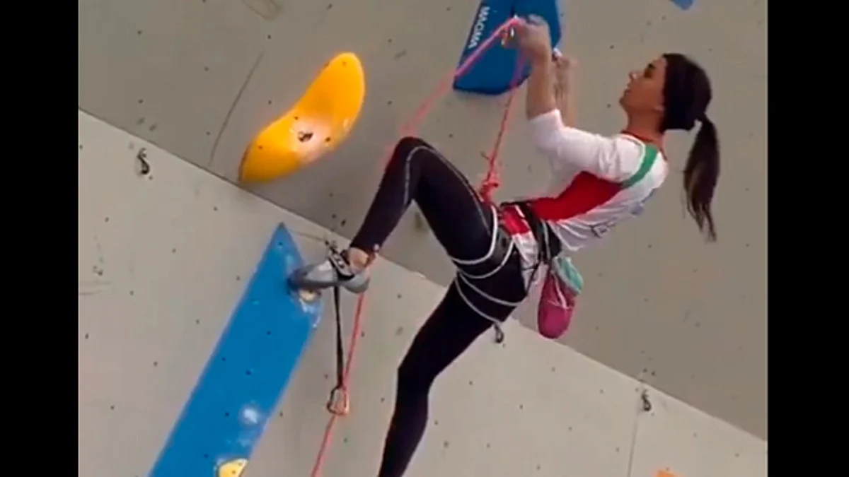 Reportan detención de Elnaz Rekabi, atleta iraní que compitió sin su hiyab
