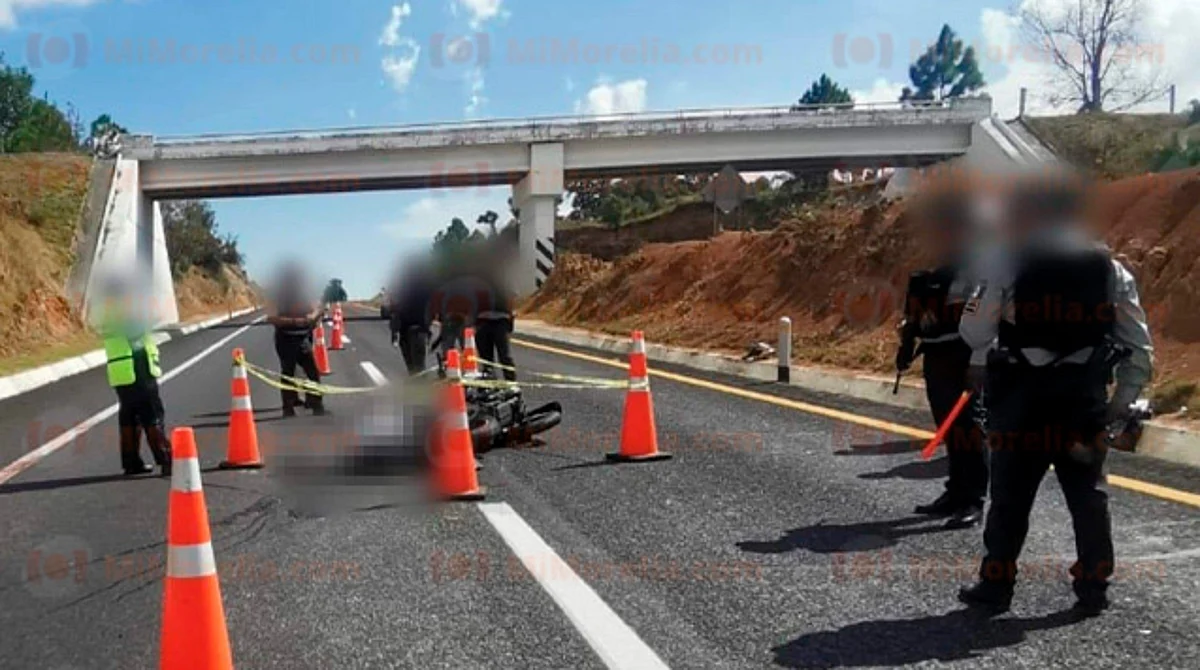 Motociclista muere tras accidente de tránsito sobre la México-Guadalajara
