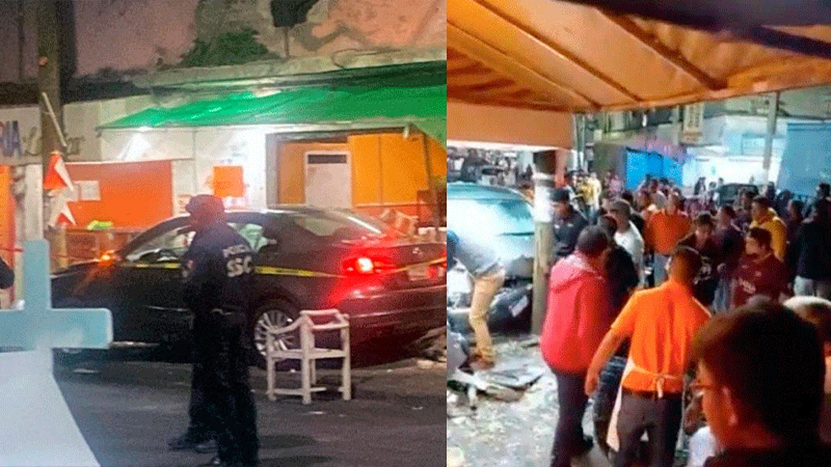 Choca contra panadería en CDMX, deja un muerto y cuatro heridos