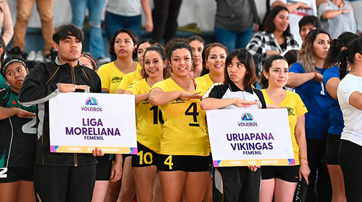 Inaugura Carlos Soto el "Campeonato Estatal de Voleibol de Primera División"
