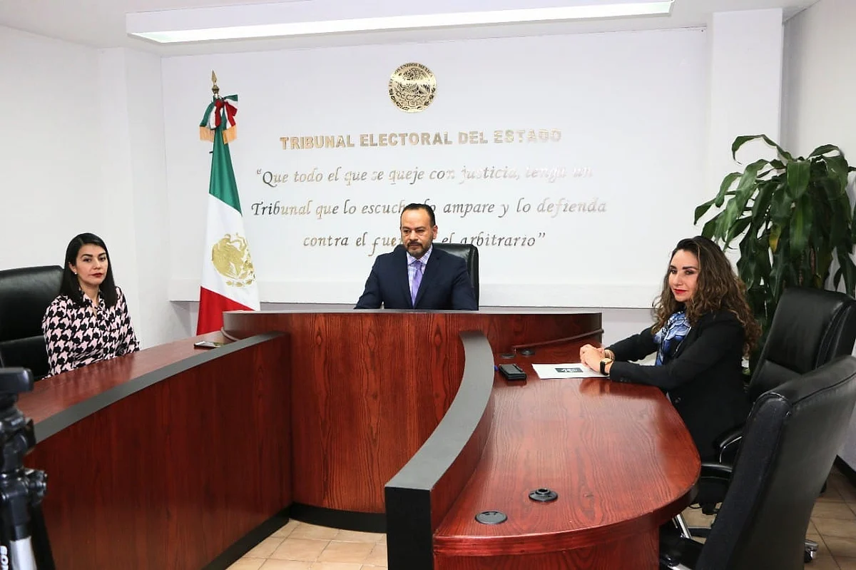 Salvador Alejandro Pérez, presidente del TEEM, rinde informe de labores 2021-2022