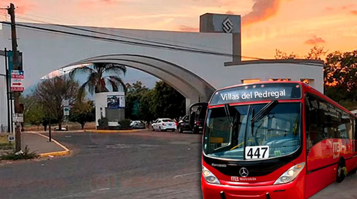 Villas del Pedregal a la Plaza Valladolid, primera línea de metrobús: Bedolla