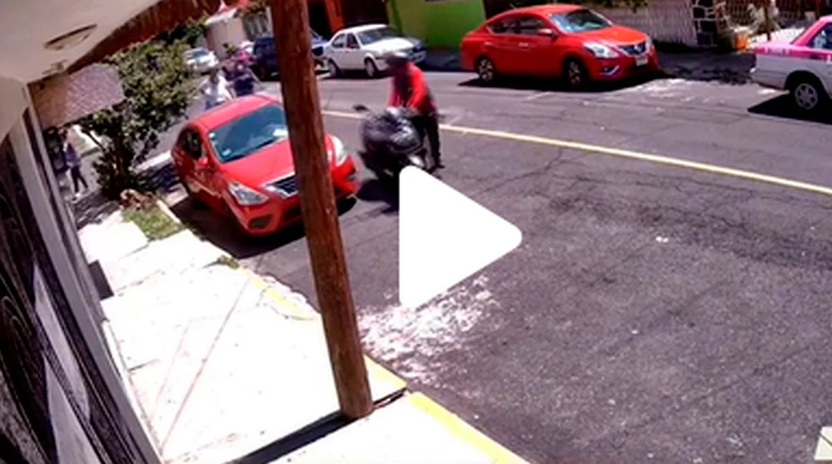 El video salió a la luz para alertar a la gente sobre esta nueva manera de operar para robar