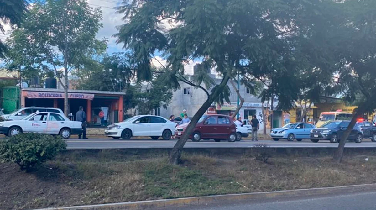 Reportan choque múltiple, en Morelia