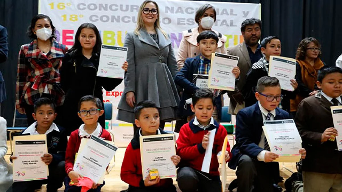 Los niños Octavio Rodrigo Soto Galván y Mateo Zúñiga fueron los ganadores