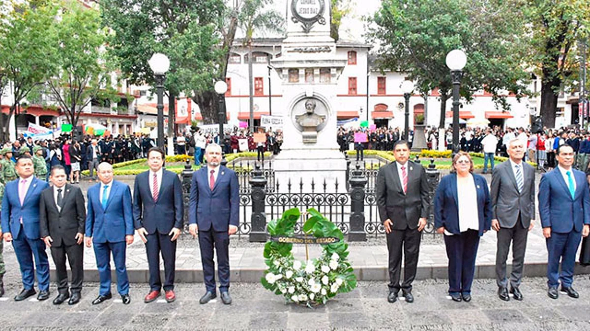 La presidenta de la Mesa Directiva del Congreso del Estado, brindó su reconocimiento a José María Arteaga, Carlos Salazar, Jesús Díaz, Trinidad Villagómez y José Vicente