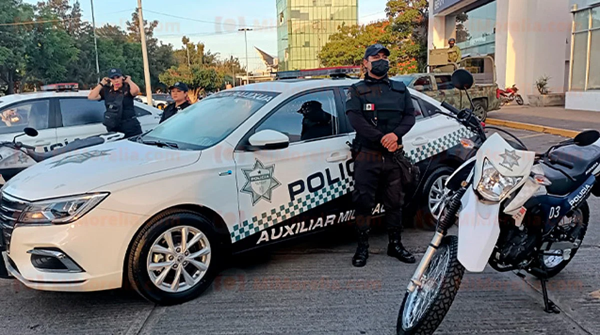 Presentan nueva imagen institucional de la Policía Auxiliar de Michoacán
