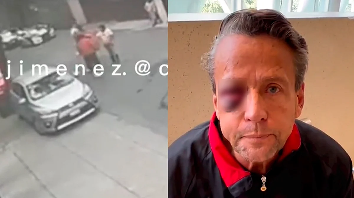 Revelan imágenes de la golpiza a Alfredo Adame; él tiró la primera patada