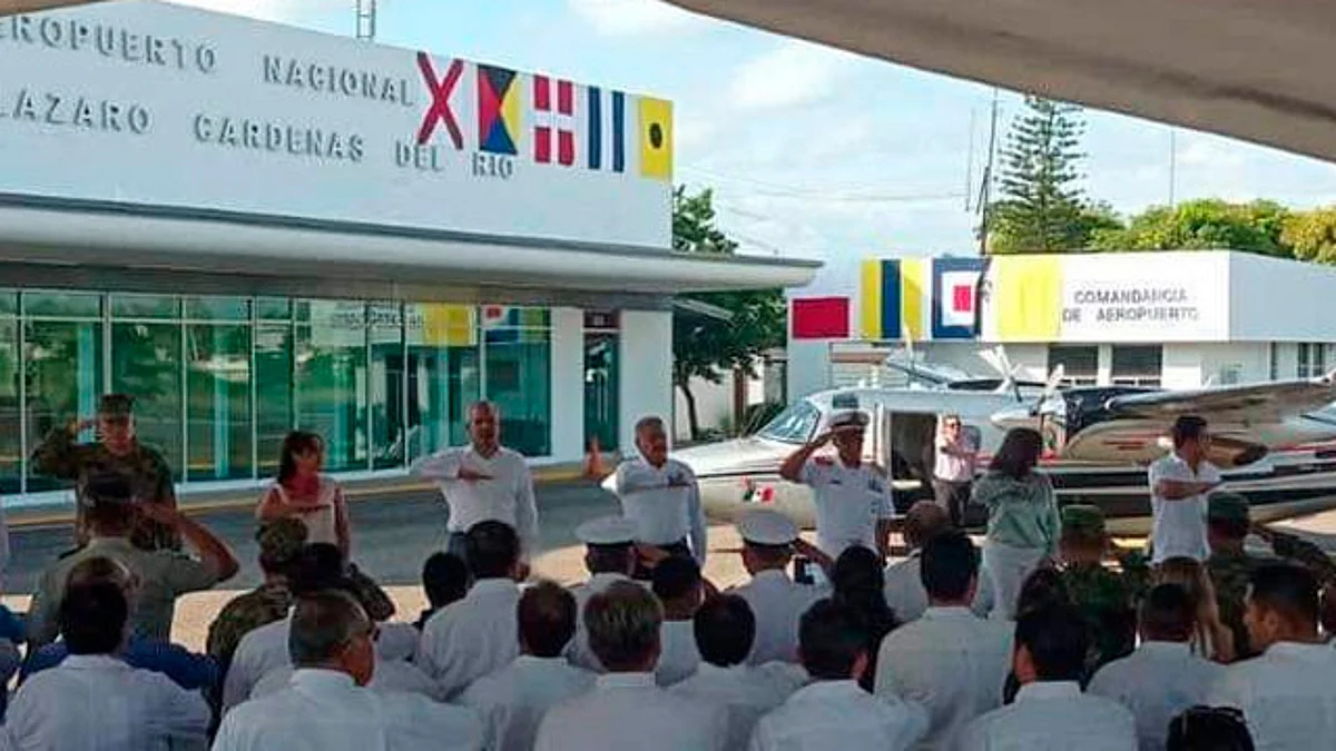 Autoridades firman Convenio de Comodato para modernización del Aeropuerto de Lázaro Cárdenas