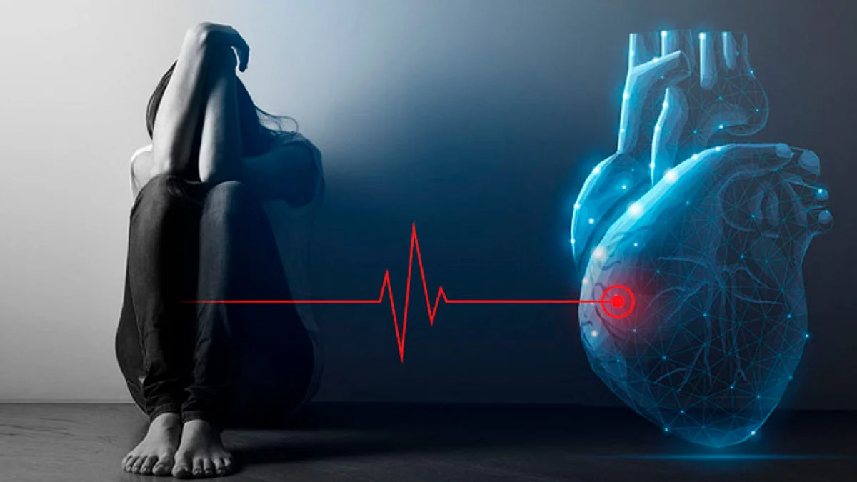 Personas con depresión tienen un riesgo 4 veces mayor de problemas del corazón: expertos