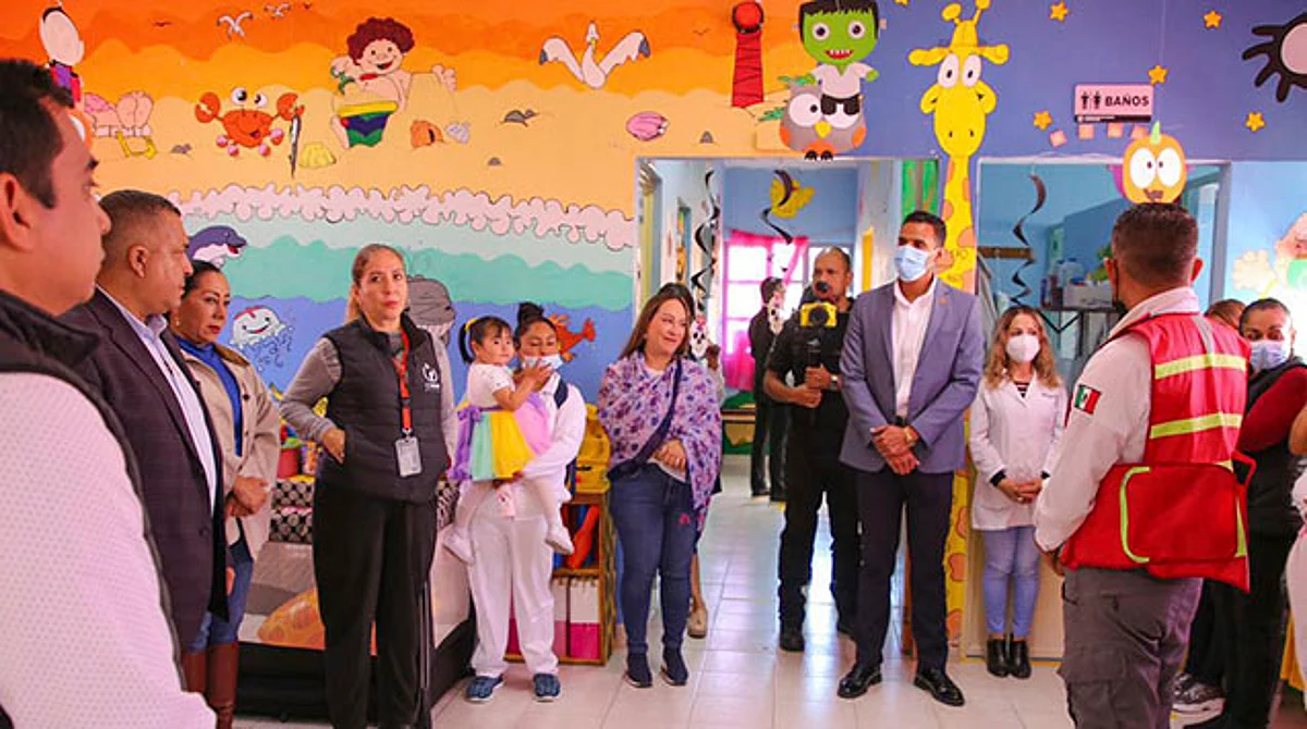 Atención integral reciben menores en el primer NIDO en un cereso de Michoacán