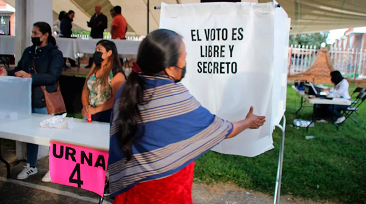 Realiza IEM inédita consulta indígena a través de urnas en Santiago Azajo para su autogobierno