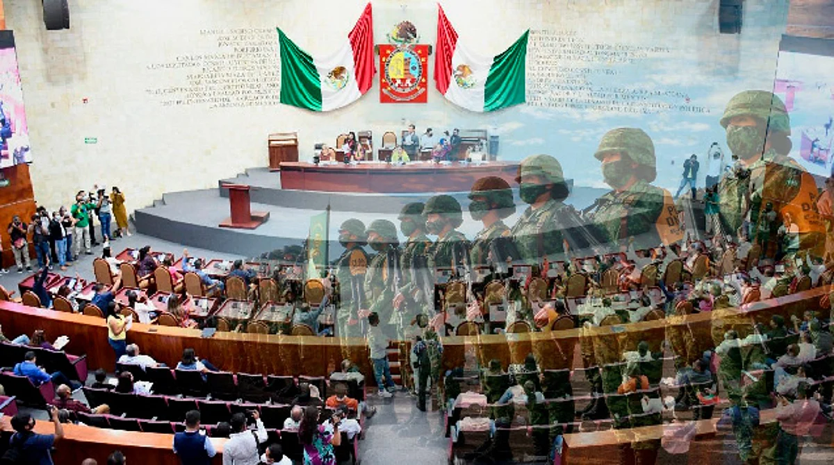 Oaxaca, primer estado en avalar reforma sobre Fuerzas Armadas