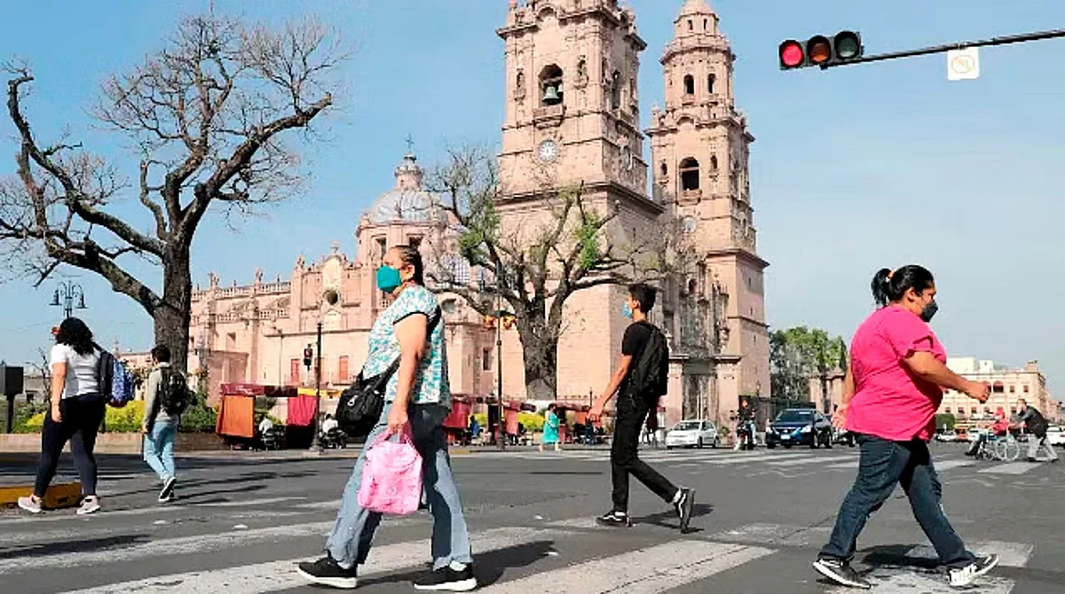 Este miércoles en Morelia, máxima de 27°C, pero nublado