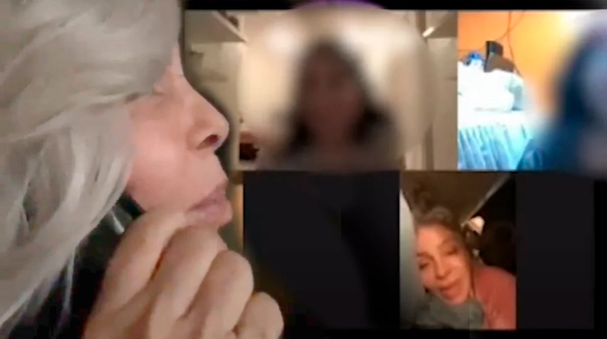 Verónica habría conocido a las pequeñas en el programa de Televisa "Pequeños Gigantes", y de ahí mantuvieron contacto por medio de videollamadas