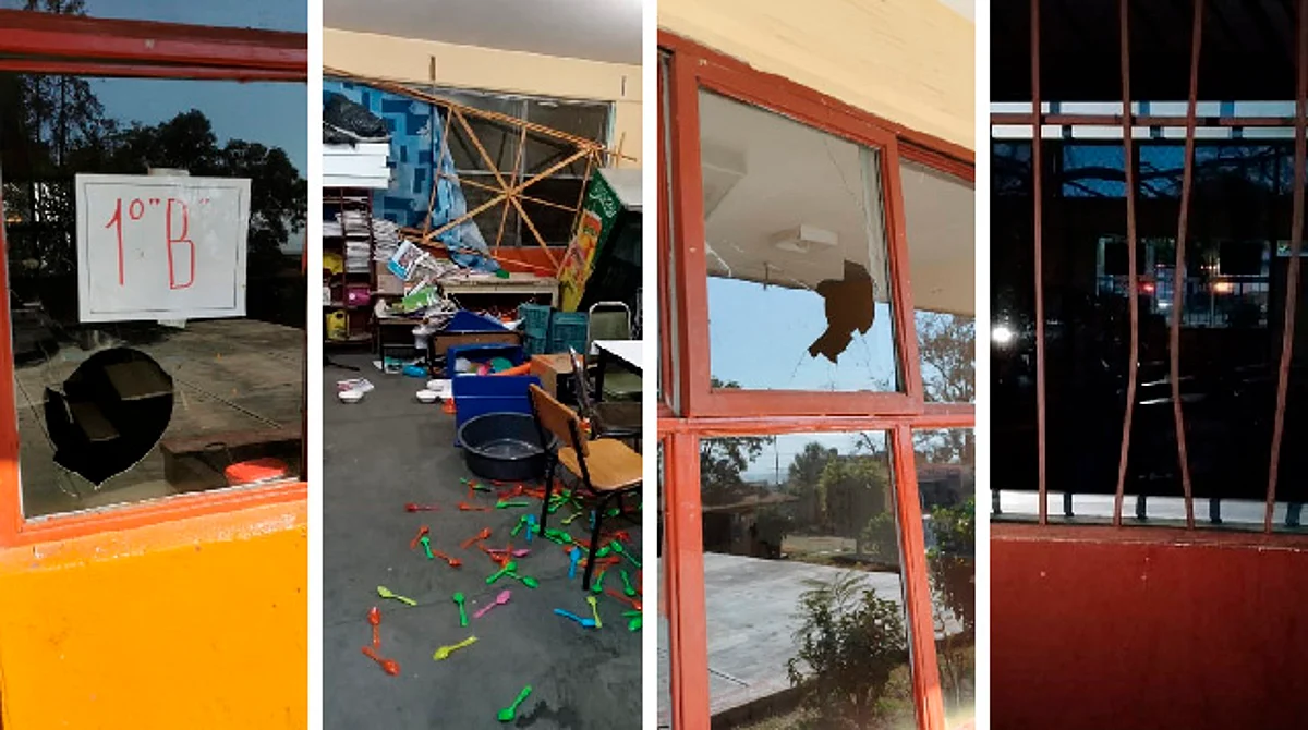 Denuncian por tercera ocasión robo en escuela de Morelia; piden apoyo