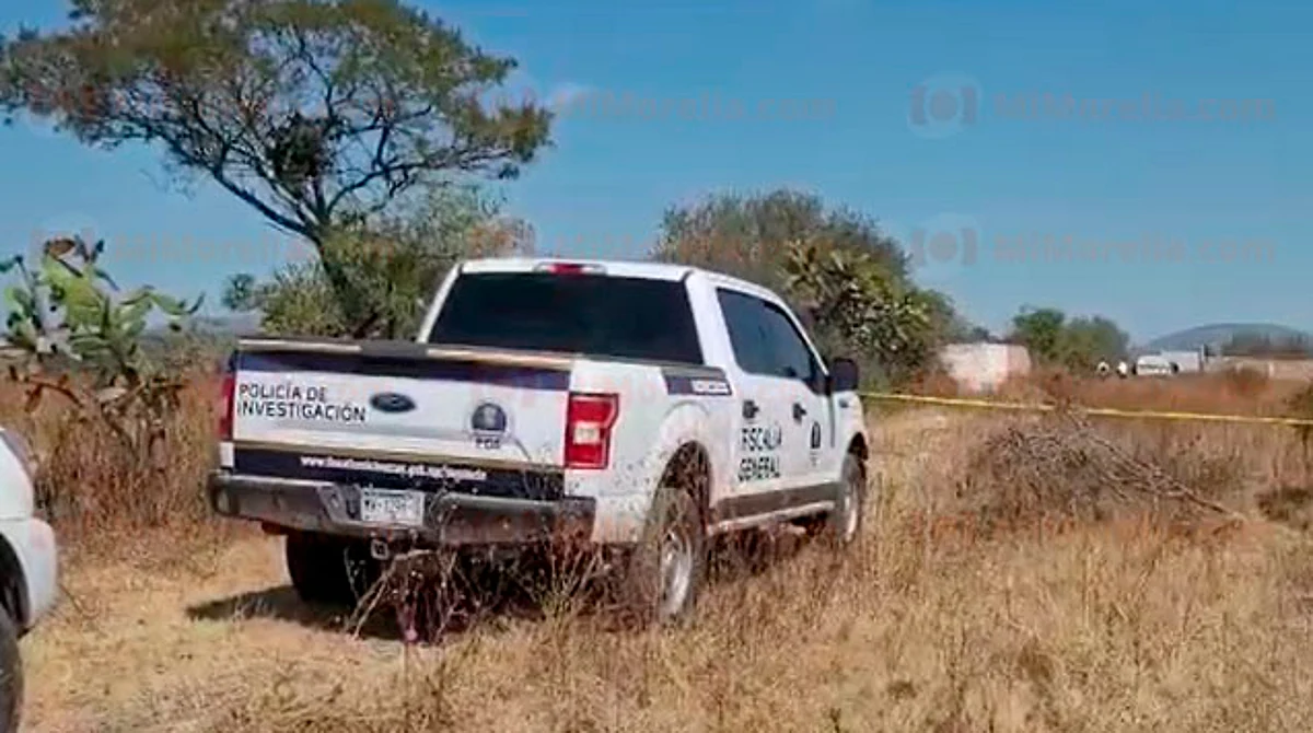 Localizan cadáver con huellas de violencia cerca de la Morelia-Quiroga
