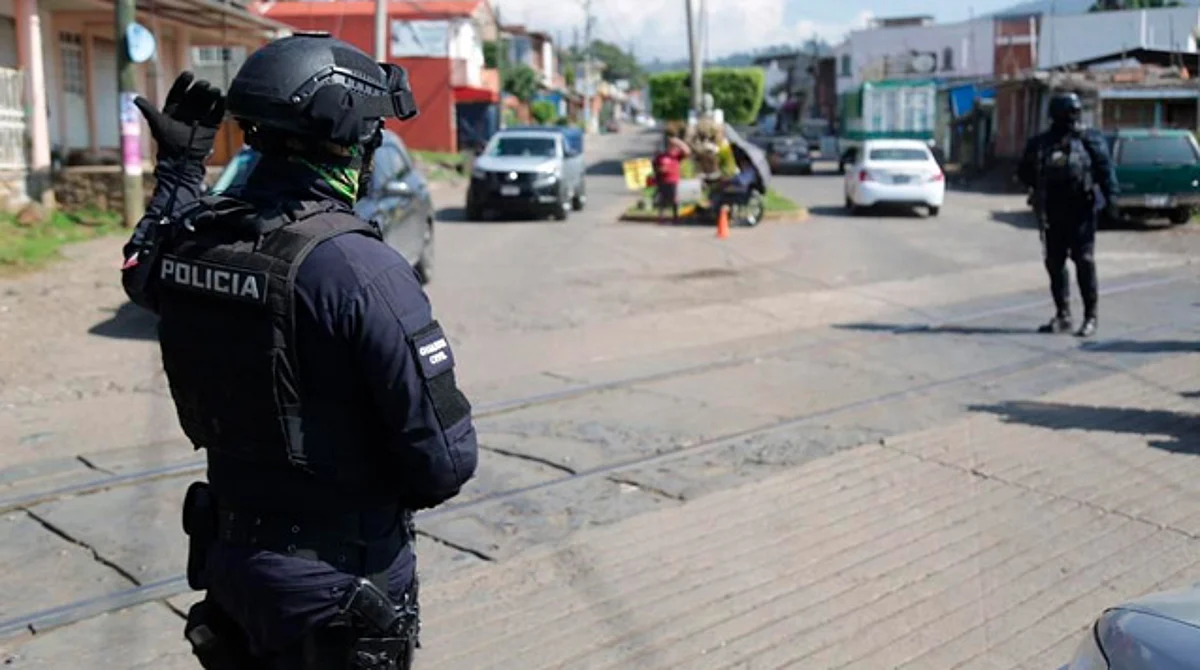 Guardia Civil monta operativo para desactivar vandalismo en Meseta Purépecha