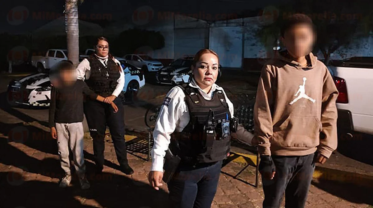 Resguarda Policía Morelia a 9 menores que se habrían fugado de casa hogar