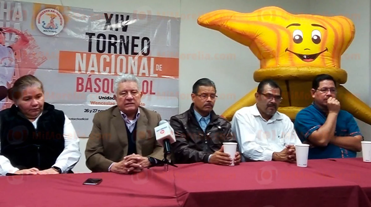 Con desfile y danzas, antorchistas inaugurarán XIV Torneo Nacional de Básquetbol en Morelia