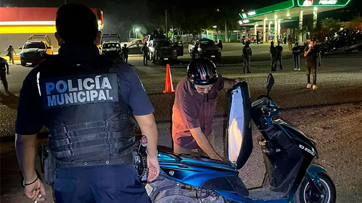 Dentro del filtro preventivo se verificó las condiciones en las que operan los choferes de motocicletas