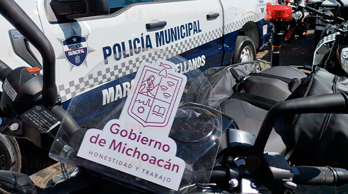 Entregan segundo paquete de equipo del Fortapaz a municipios en Michoacán