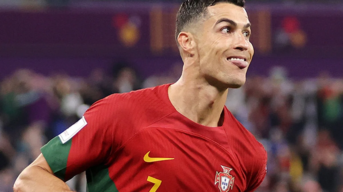 Ronaldo festejó su victorioso cobro con su popular "Siuuu"