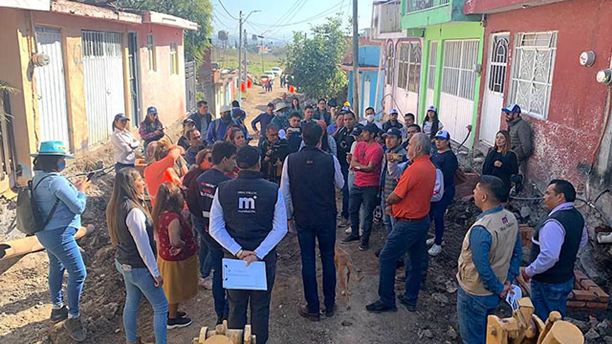 El edil agradeció el recibimiento de los vecinos