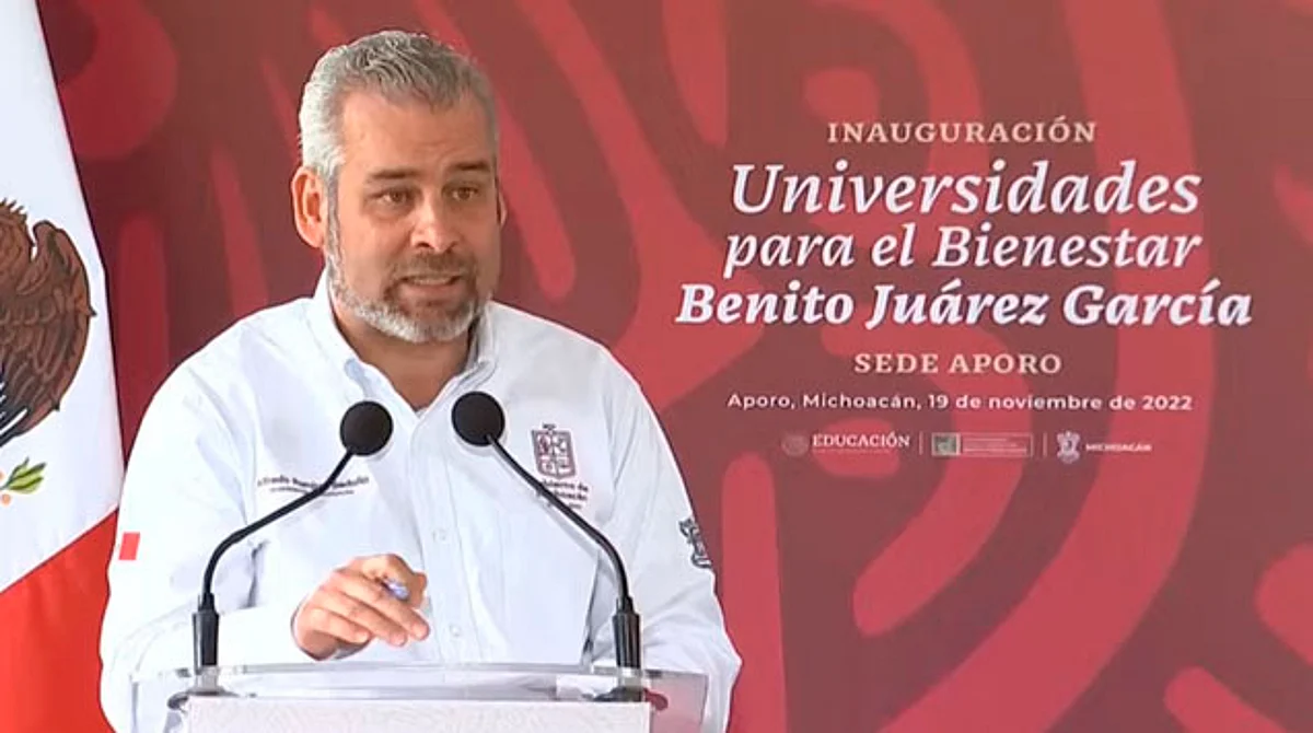 Somos pacifistas, pero no permitiremos corrupción, cero corrupción: Bedolla