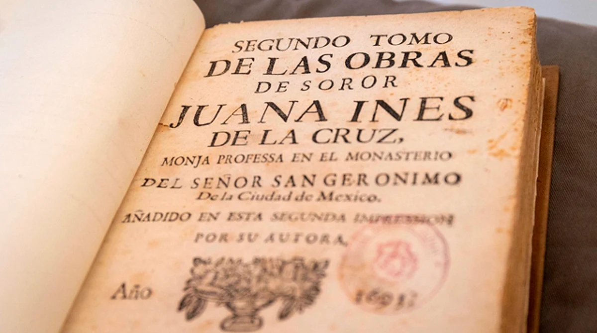 Recuperan libros de Sor Juana Inés de la Cruz que estaban de contrabando en EU