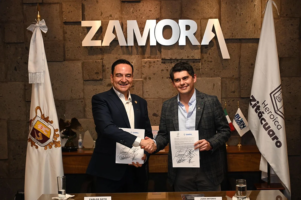 Zamora y Zitácuaro estrechan lazos tras inauguración de paisaje de mariposa monarca