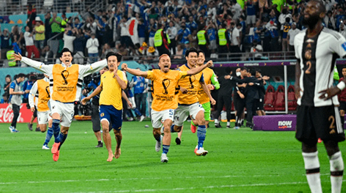 Victoria histórica: Japón triunfa 2-1 ante Alemania