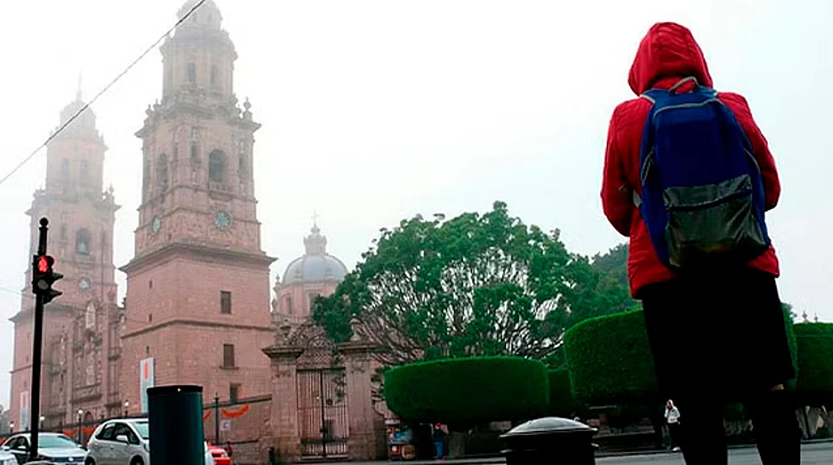 A 9°C, descenso de temperatura en Morelia; por la tarde, soleado