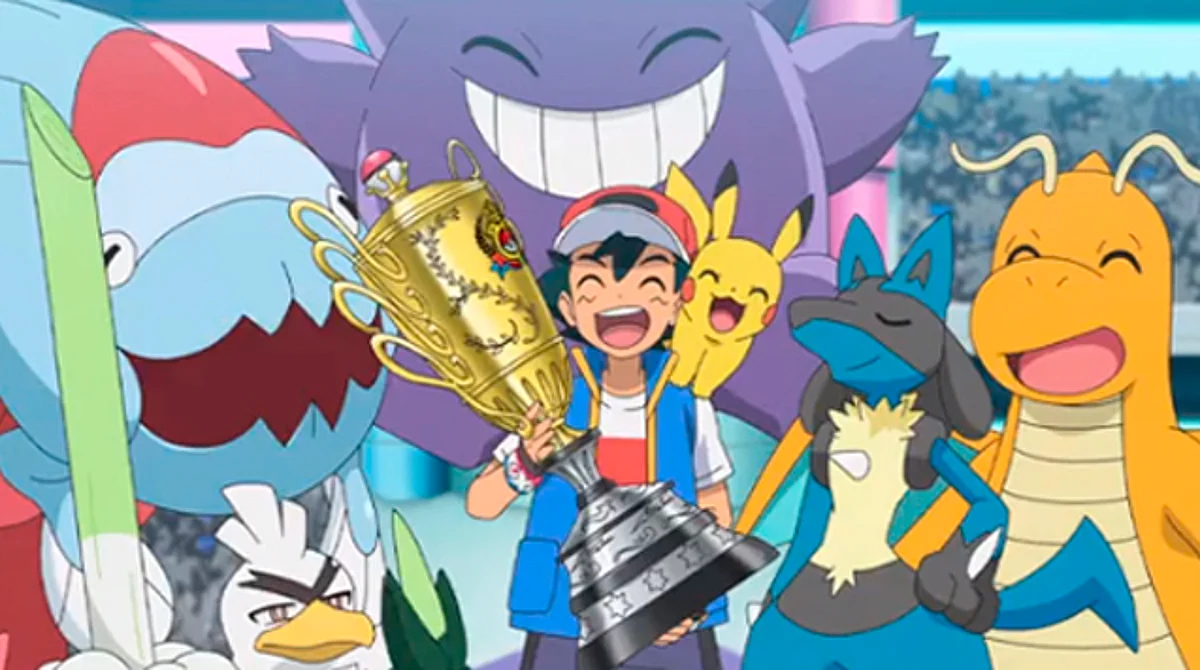 Lo prometió en 1997 y lo cumplió: Ash se convierte en Campeón Mundial